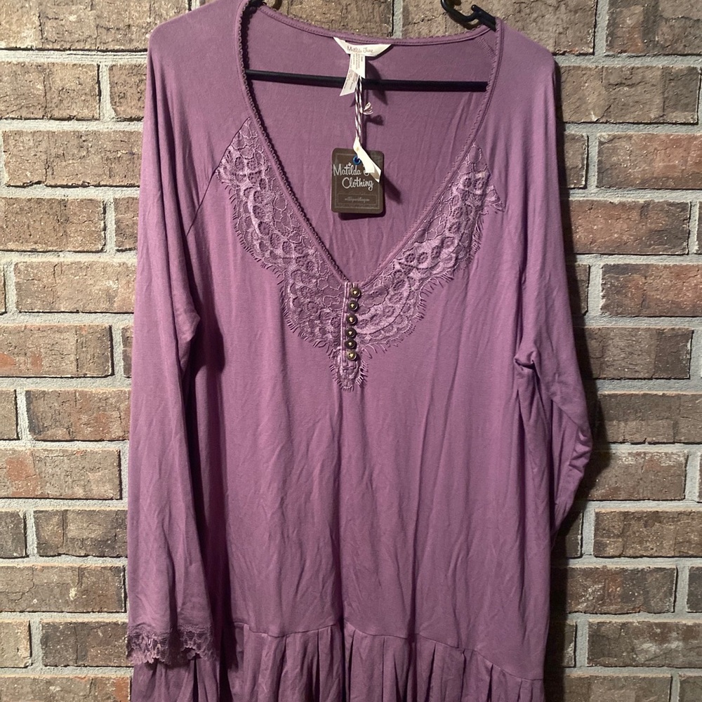 Matilda Jane Purple Blouse